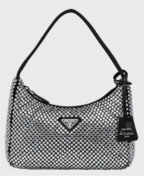 bedazzled prada bag|prada bag rhinestone.